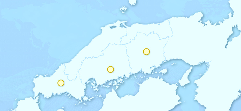 中国圏の地図